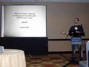 Presenting my talk at the ICPA 2010